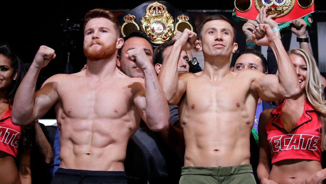 Saul « Canelo » Alvarez et Gennady Golovkin