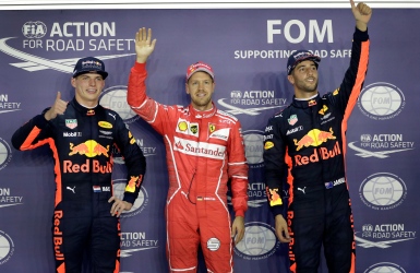 Vettel en position de tête, Stroll 18e