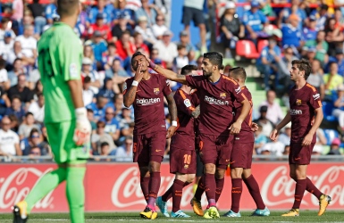 Paulinho et le Barça renversent Getafe