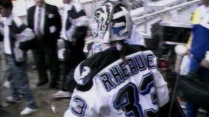 Il y a 25 ans, Manon Rhéaume écrivait l’histoire de la LNH Il y a 25 ans, Manon Rhéaume écrivait l’histoire de la LNH