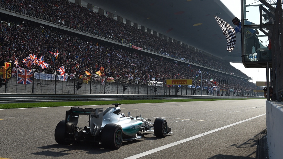 Lewis Hamilton remporte le Grand Prix de Chine