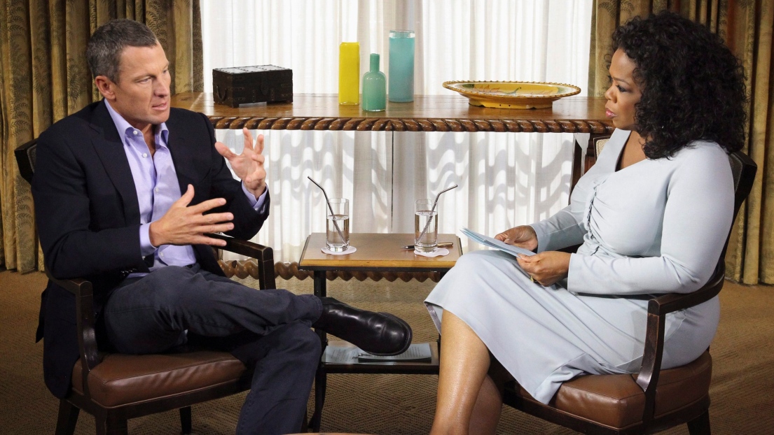 Lance Armstrong et Oprah Winfrey