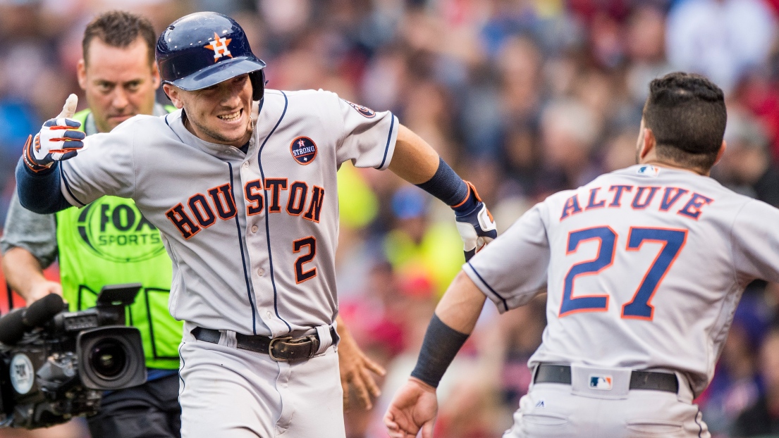 Alex Bregman et Jose Altuve