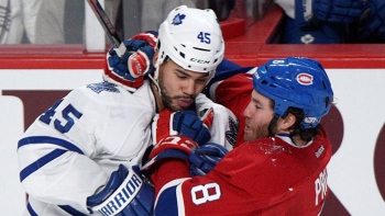 En son et images : Canadiens-Maple Leafs