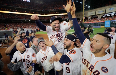 Les Astros accèdent à la Série mondiale