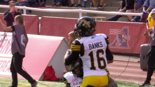 Banks se moque de la couverture des Alouettes Banks se moque de la couverture des Alouettes
