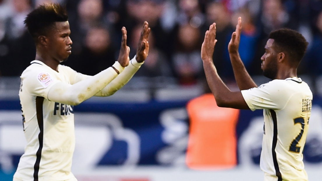 Keita Baldé et Thomas Lemar