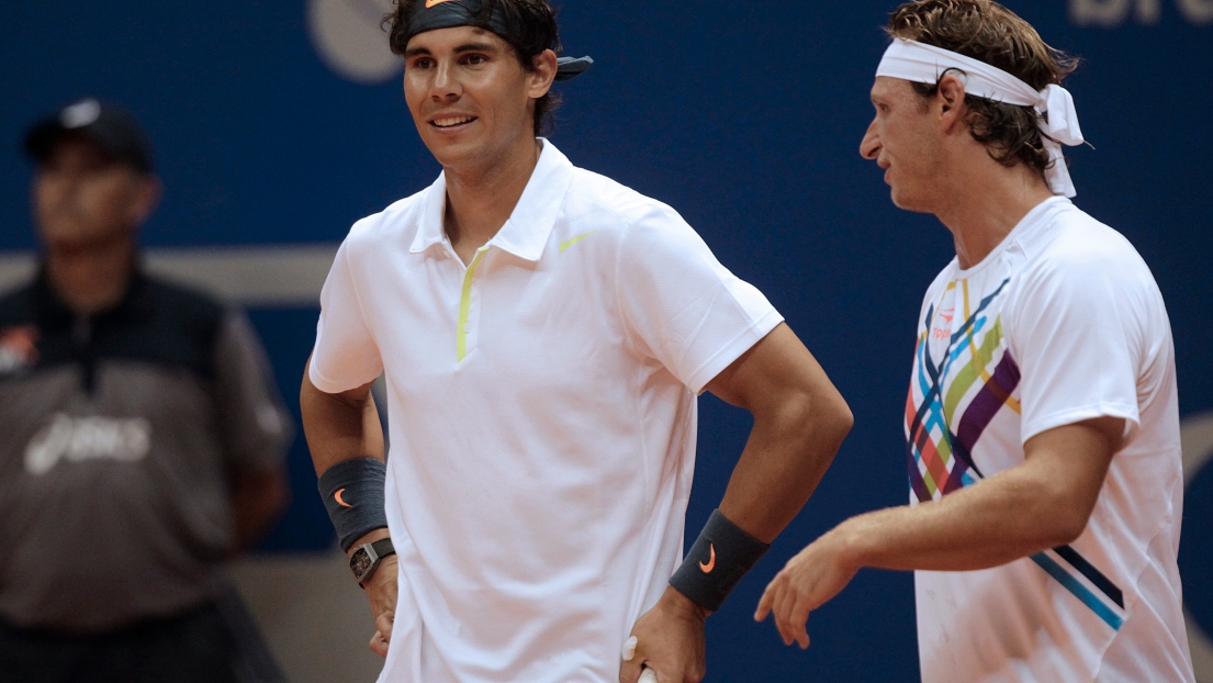 Rafael Nadal et David Nalbandian