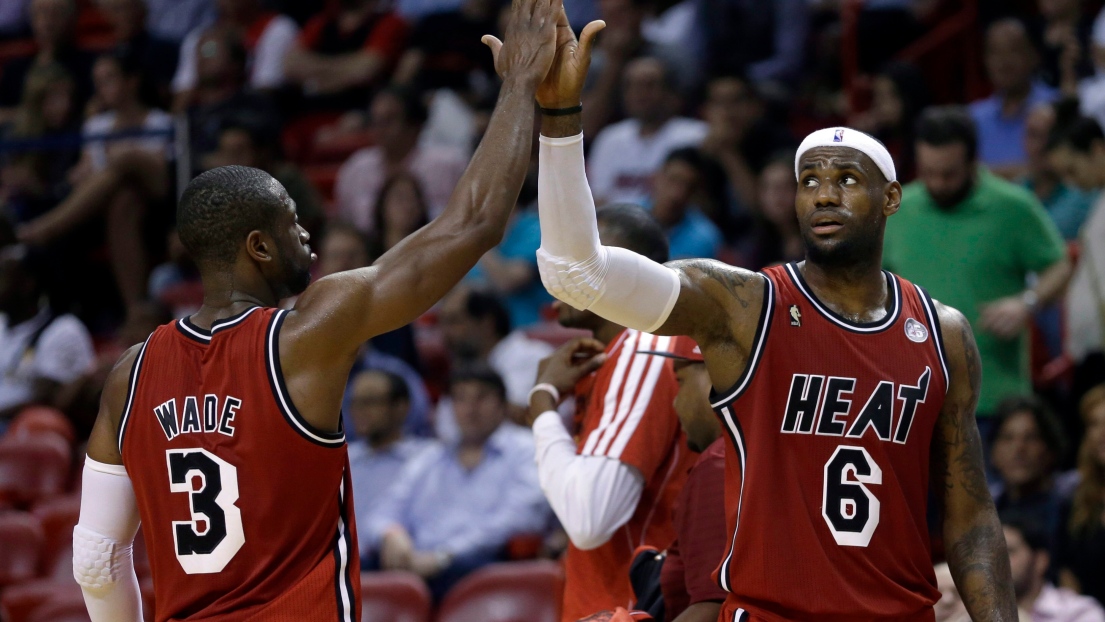 LeBron James et Dwyane Wade