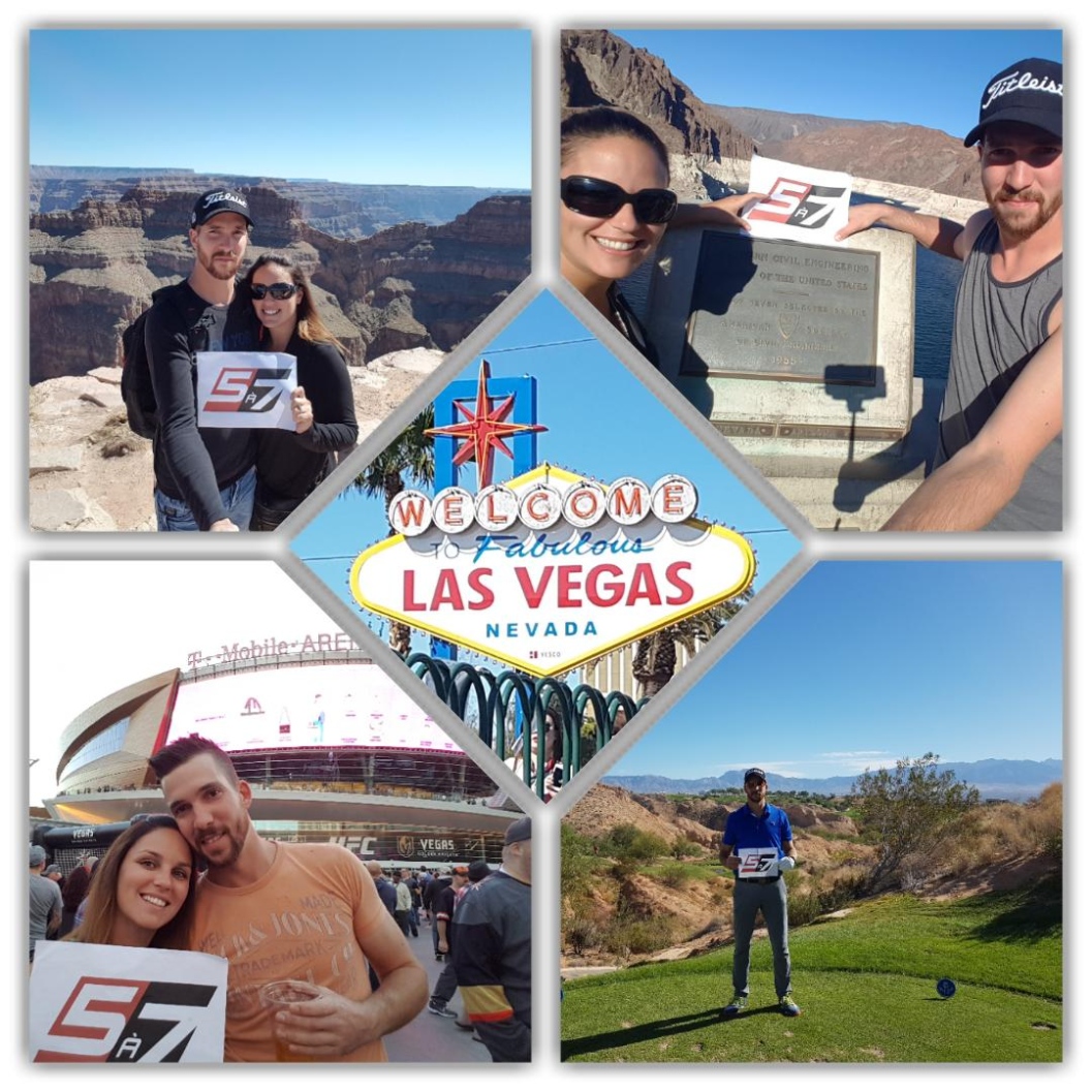 Jocelyn Levesques et Marie-Claude Turcotte Las Vegas