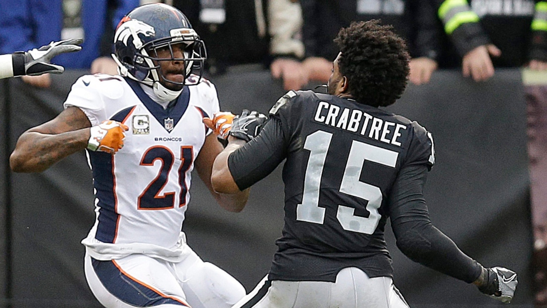 Aqib Talib et Michael Crabtree