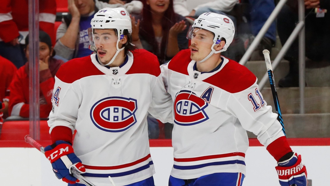 Charles Hudon et Brendan Gallagher 