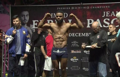 Jean Pascal respecte le poids sans problème