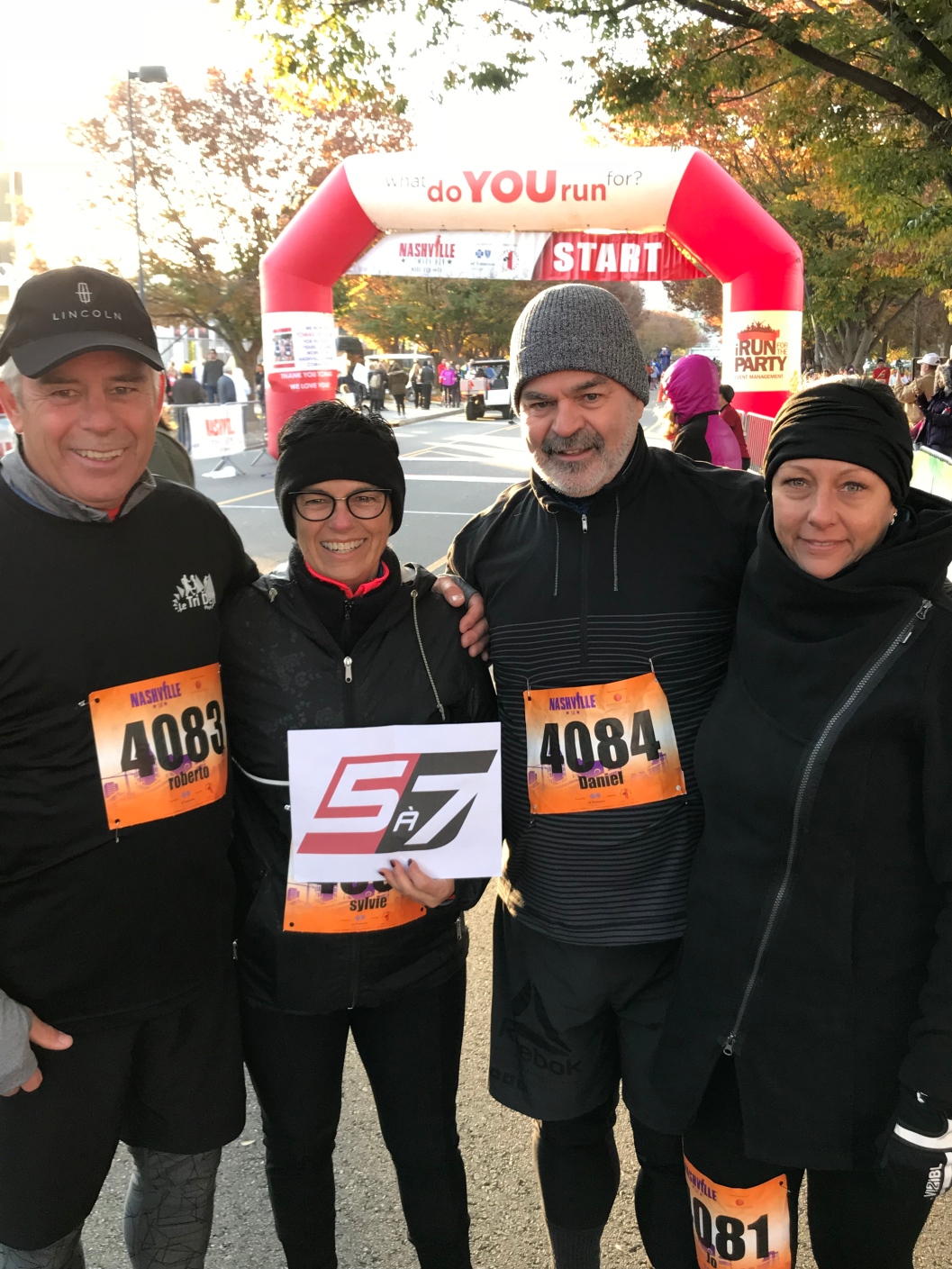 Roberto Boucher, Sylvie Rivard, Daniel Gauthier et Johanne Labrèche Nashville