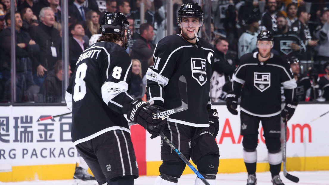 Drew Doughty et Anze Kopitar