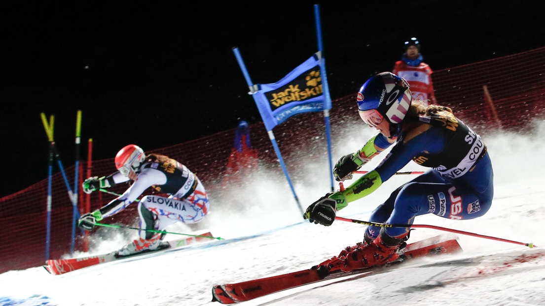 Petra Vlhova et Mikaela Shiffrin