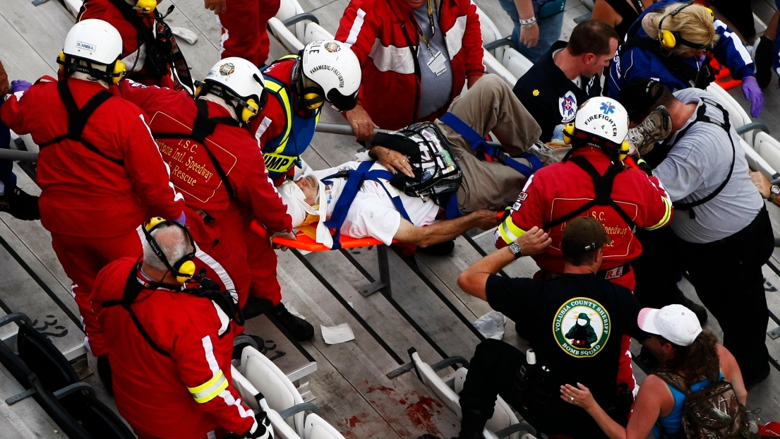 Partisans blessés Daytona 500