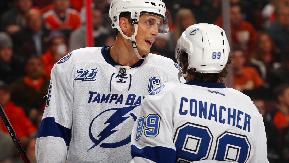 Vincent Lecavalier et Cory Conacher