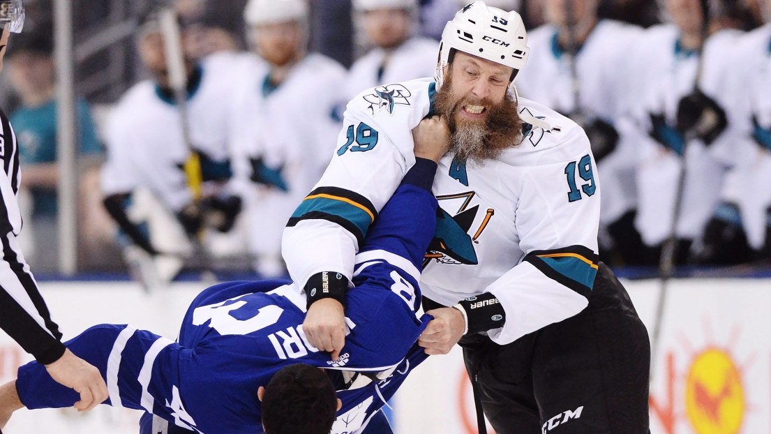 Nazem Kadri et Joe Thornton