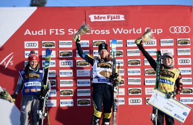 Un premier podium pour Sherret en ski cross