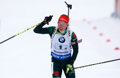 Laura Dahlmeier propulse l'Allemagne
