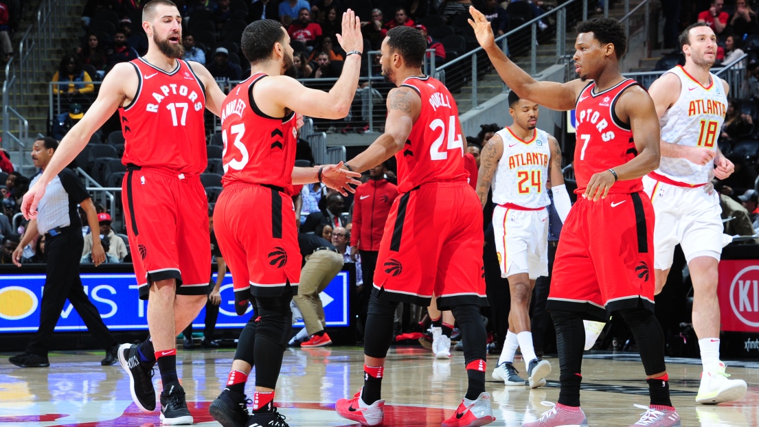 Fred VanVleet et Kyle Lowry