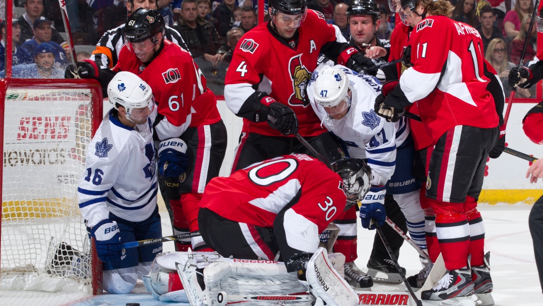 Sénateurs Maple Leafs