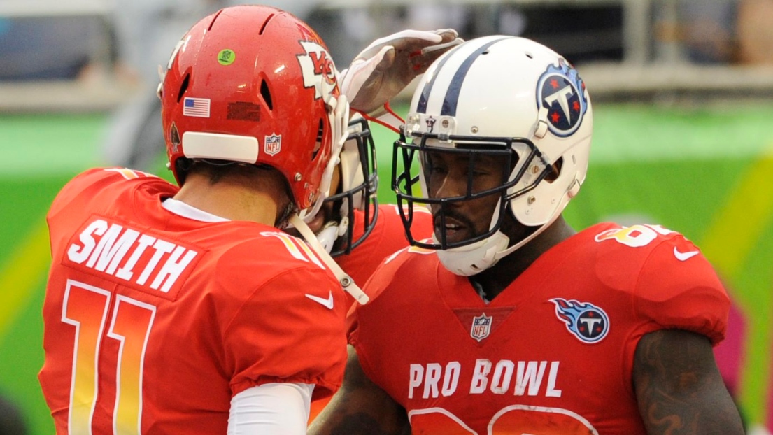 Alex Smith et Delanie Walker