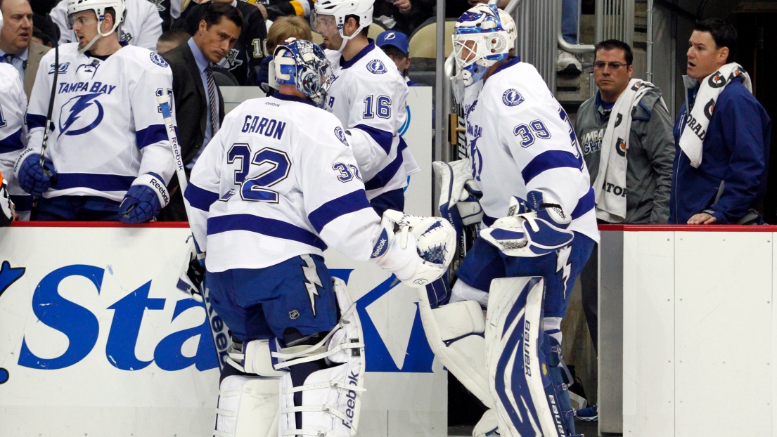 Anders Lindback et  Mathieu Garon