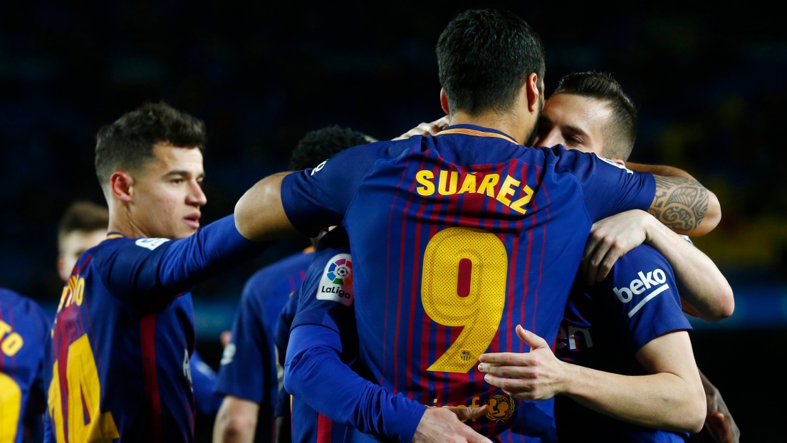 Luis Suarez avec le FC Barcelone