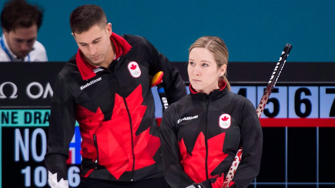 John Morris et Kaitlyn Lawes