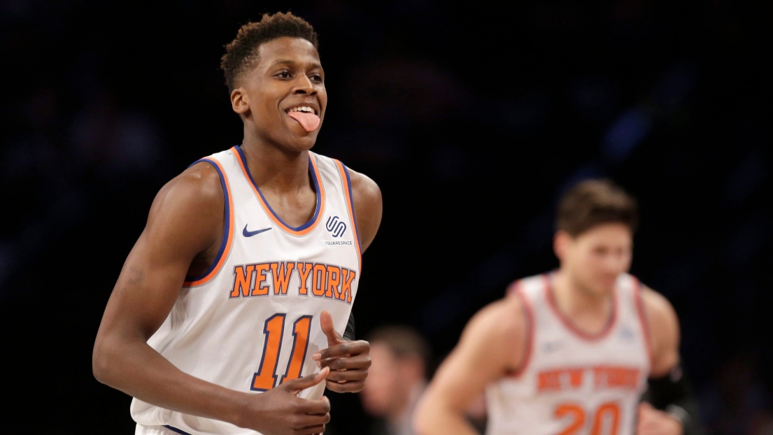 Les Knicks De New York Font Toujours Confiance à Frank Ntilikina (NBA ...