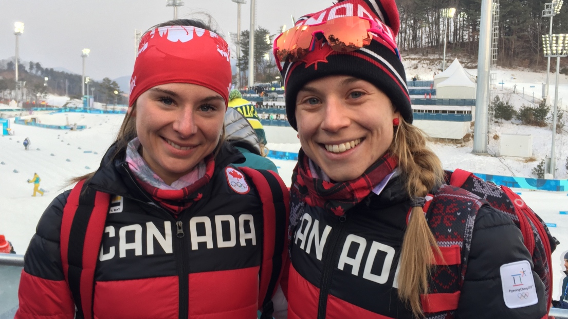 Anne-Marie Comeau et Cendrine Brown.