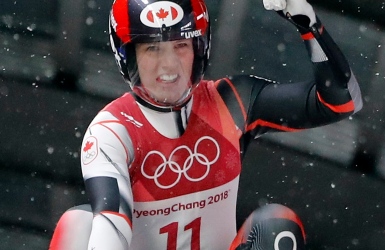Une première médaille canadienne en luge