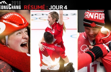 Le podium RDS – Jour 4