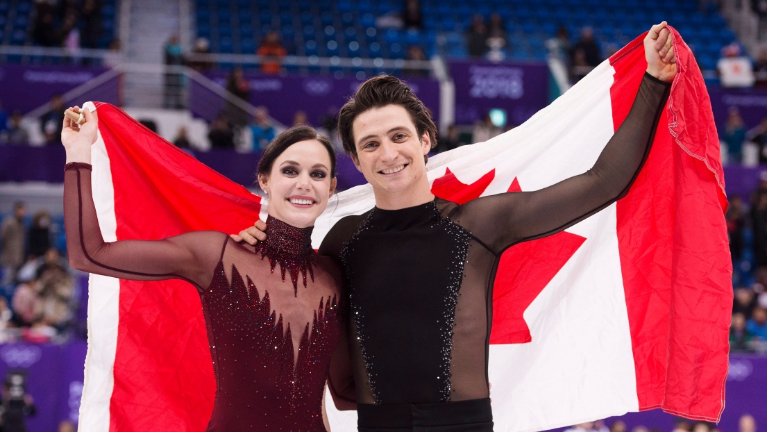 Tessa Virtue et Scott Moir