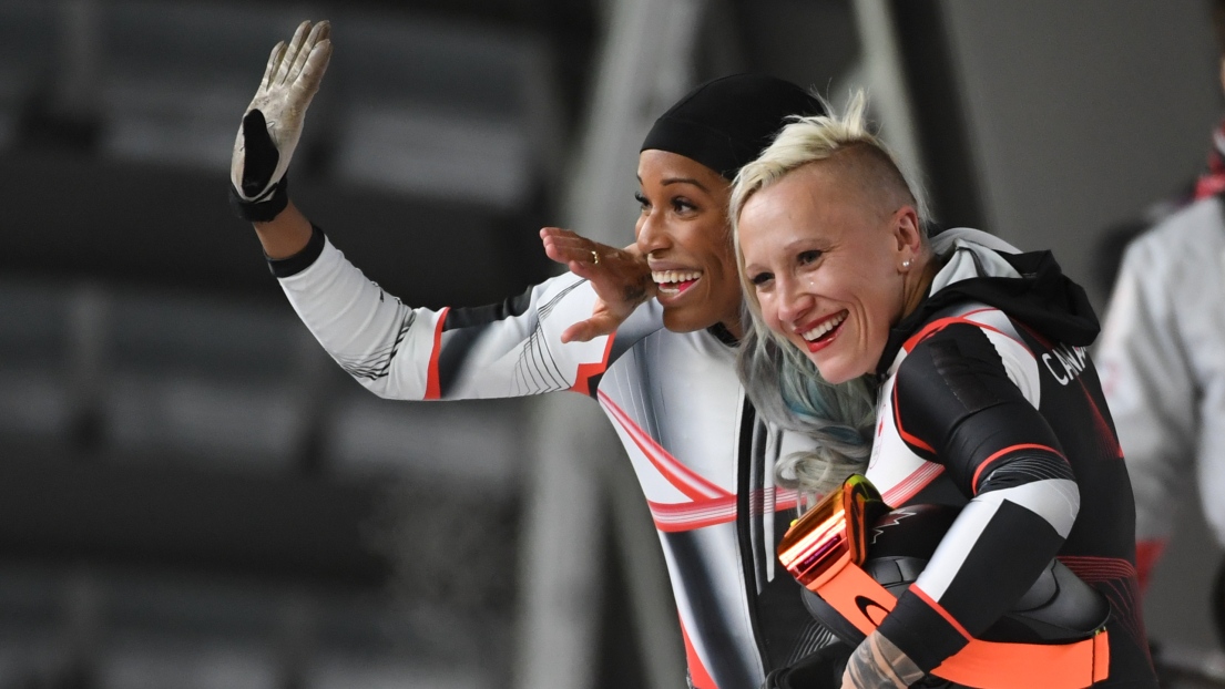 Kaillie Humphries et Phylicia George
