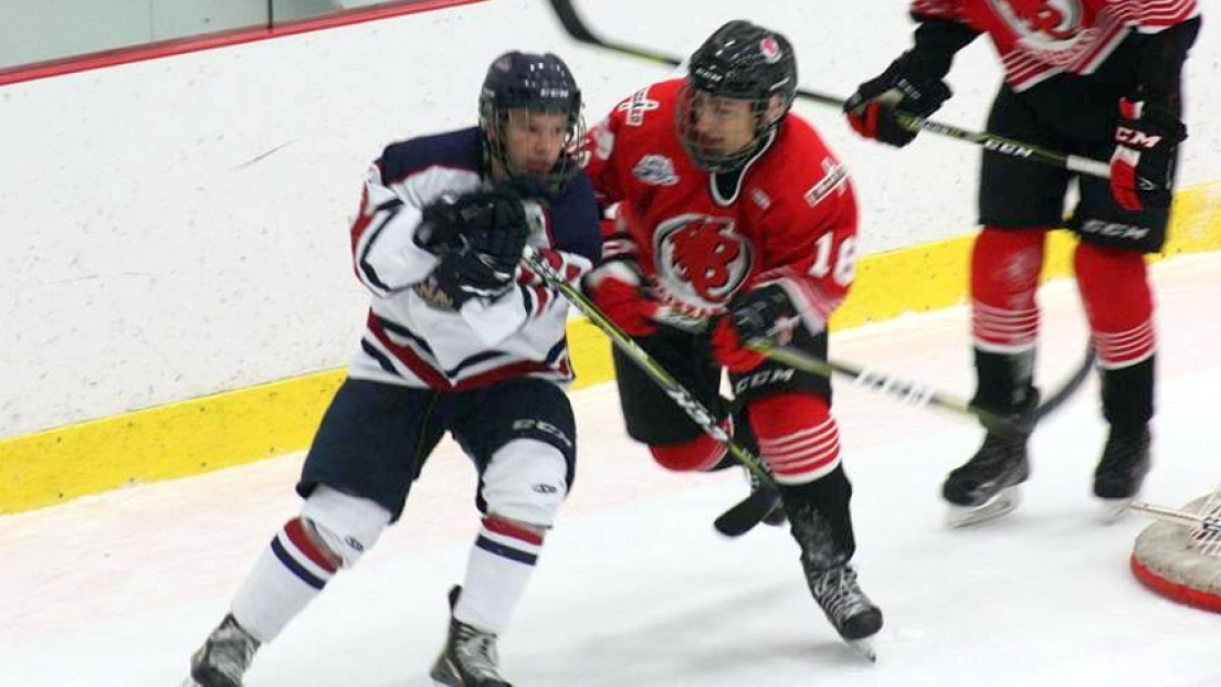 Les Grenadiers de Châteauguay contre le Blizzard du Séminaire Saint-François