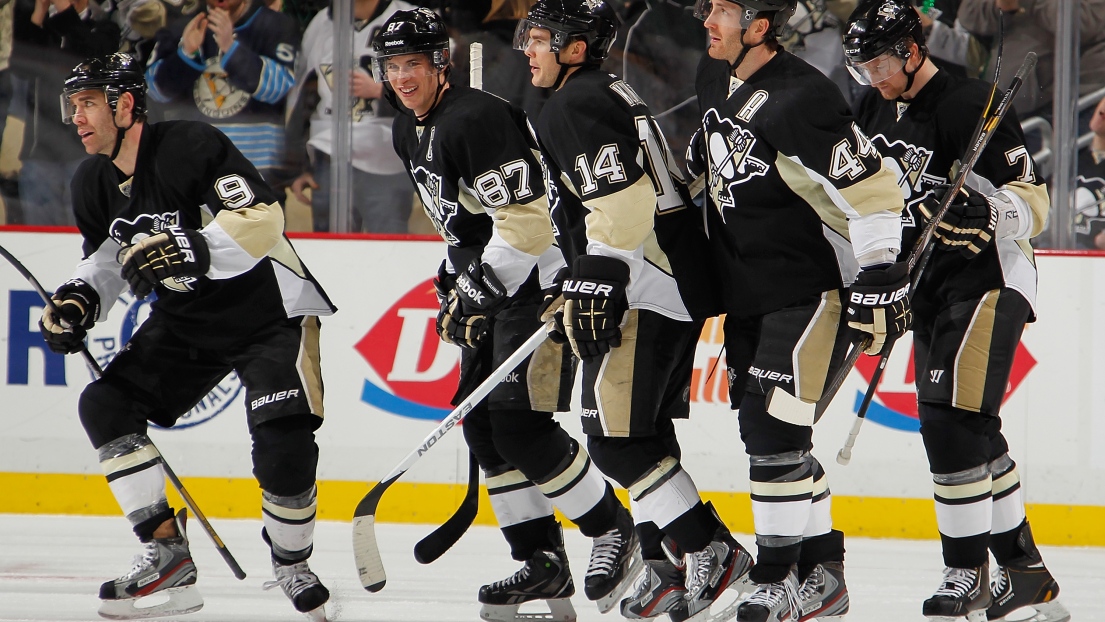 Sidney Crosby et les Penguins