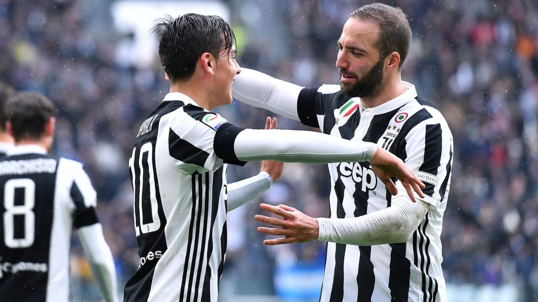 Paulo Dybala et Gonzalo Higuain