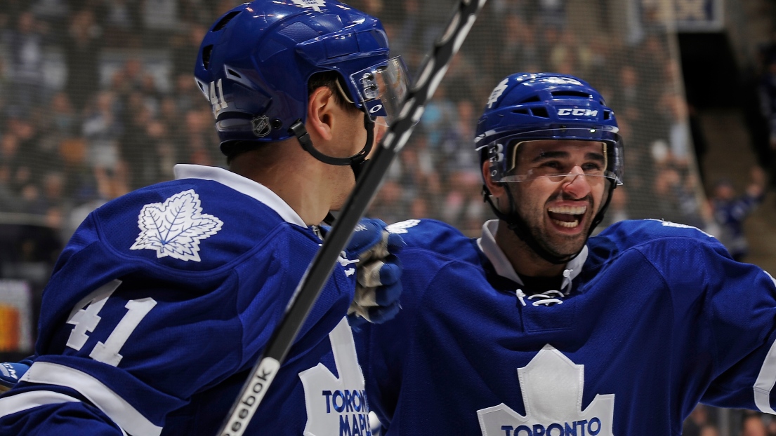 Nikolai Kulemin et Nazem Kadri