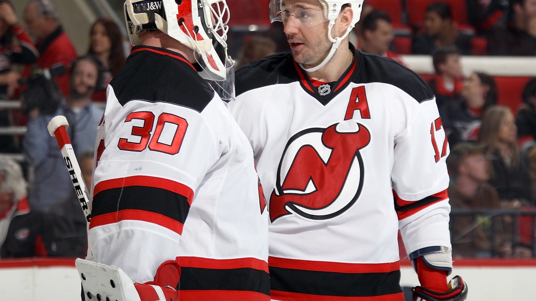 Martin Brodeur et Ilya Kovalchuk