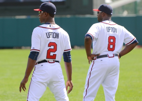 B.J. et Justin Upton