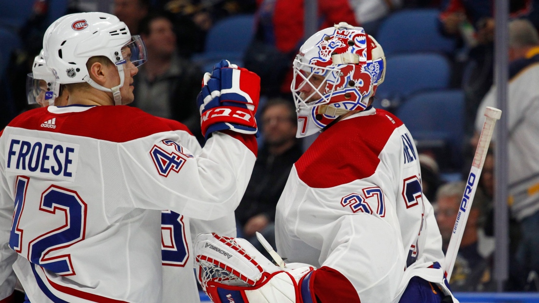 Byron Froese et Antti Niemi