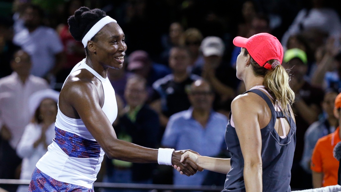 Venus Williams et Danielle Collins