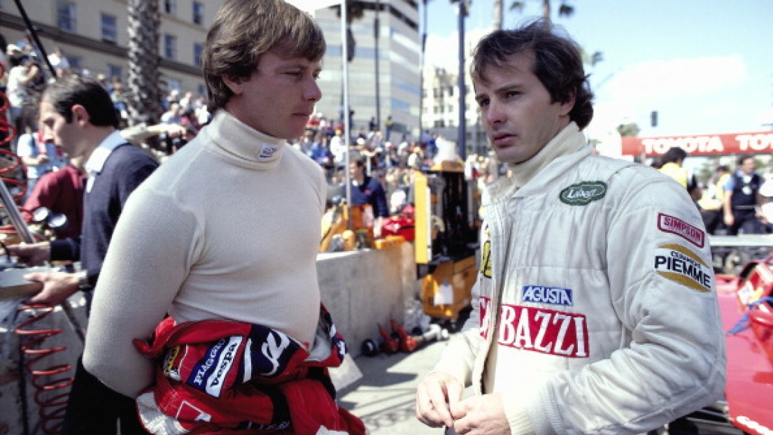 Didier Pironi et Jacques Villeneuve