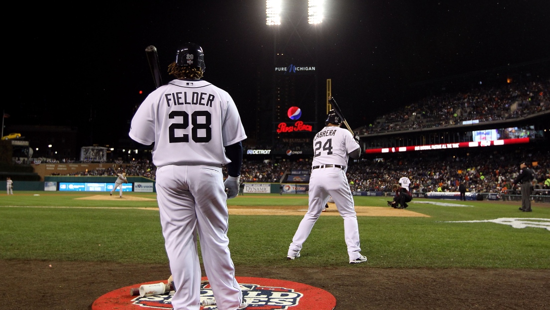 Prince Fielder et Miguel Cabrera