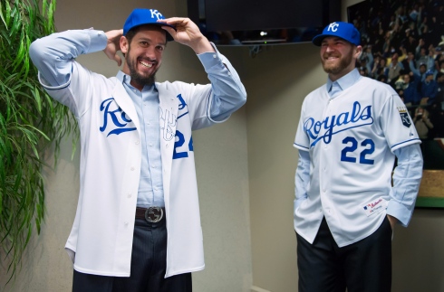 James Shields et Wade Davis