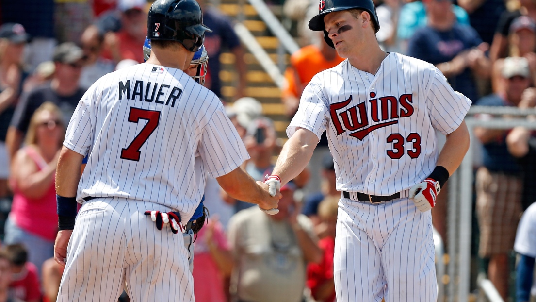 Joe Mauer et Justin Morneau