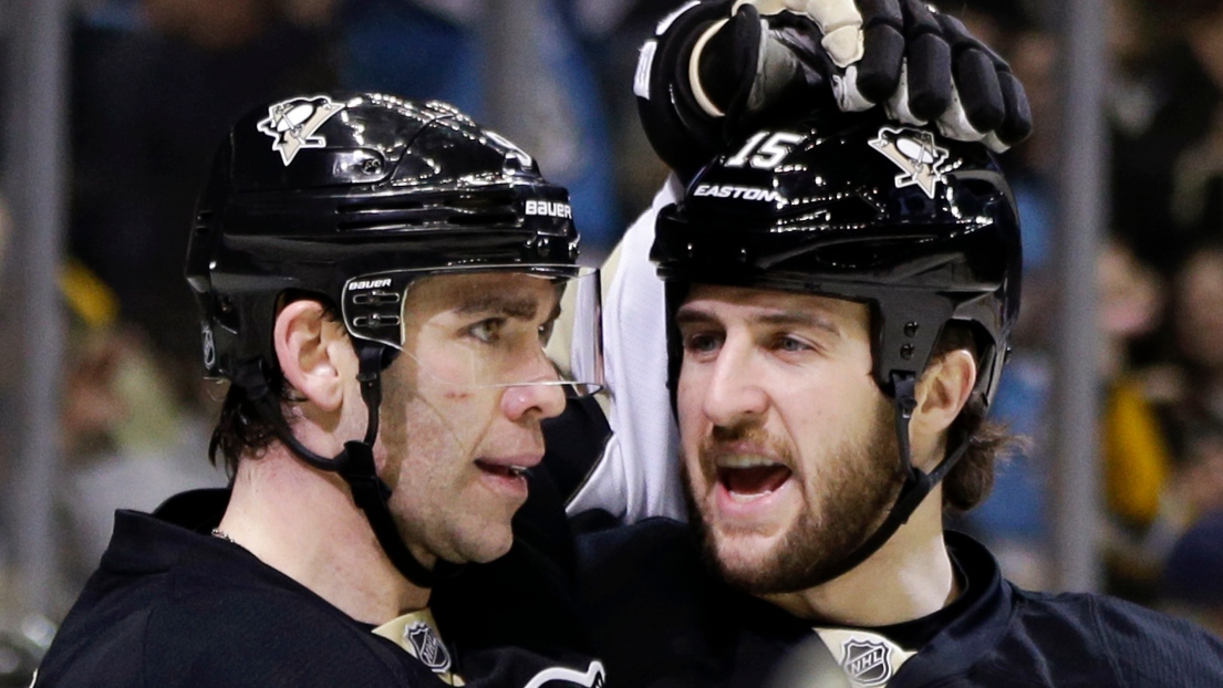 Pascal Dupuis et Tanner Glass